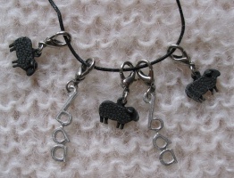 black sheep stitch markers